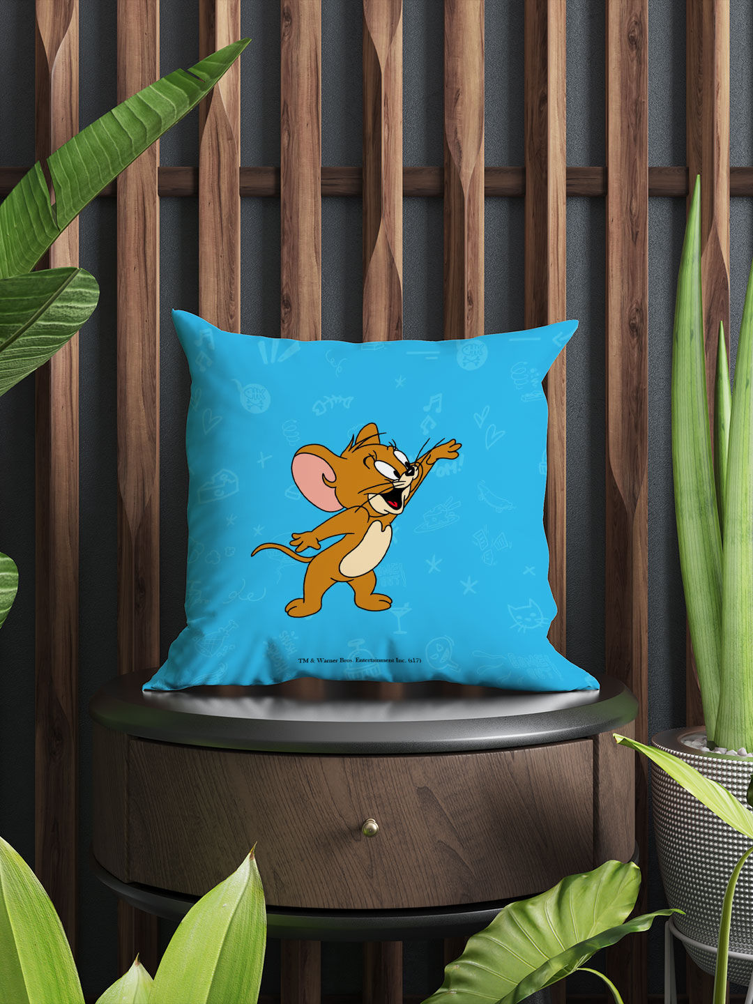 Valentine Jerry - Square Pillow