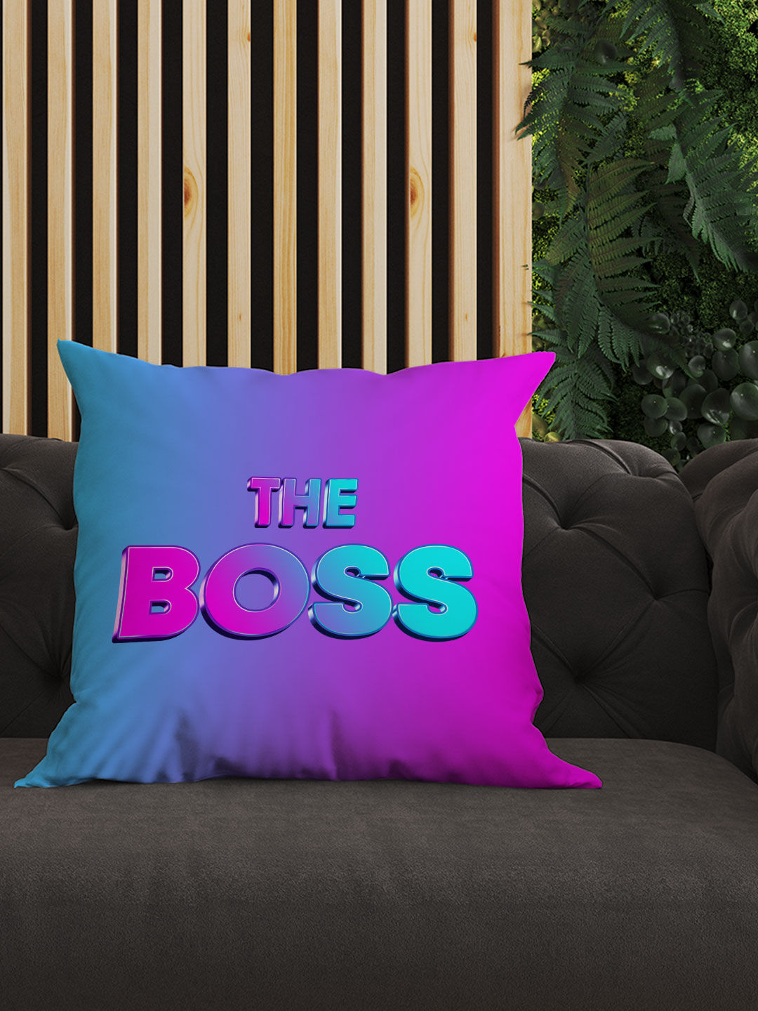 Valentine Boss - Square Pillow