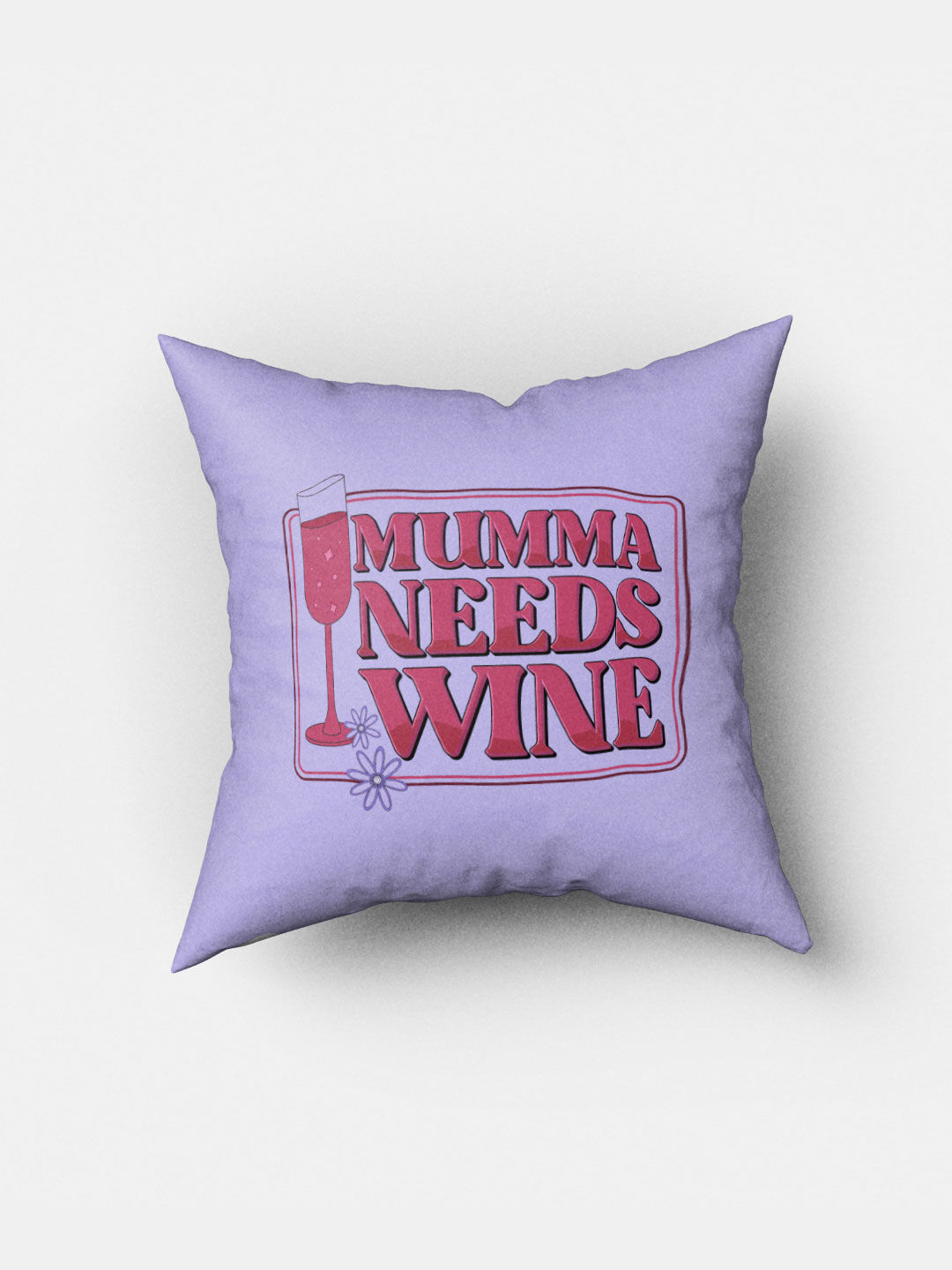 Mum Wine - Sqaure Cushions