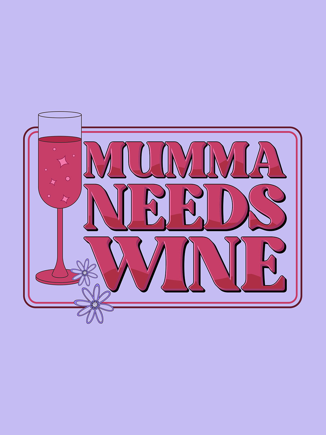 Mum Wine - Sqaure Cushions