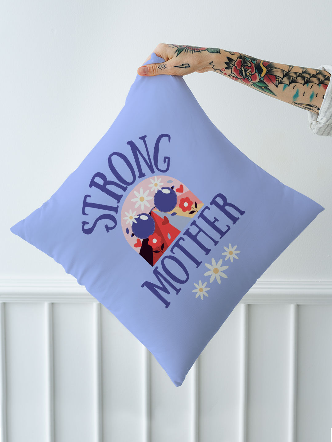 Strong Mother - Sqaure Cushions