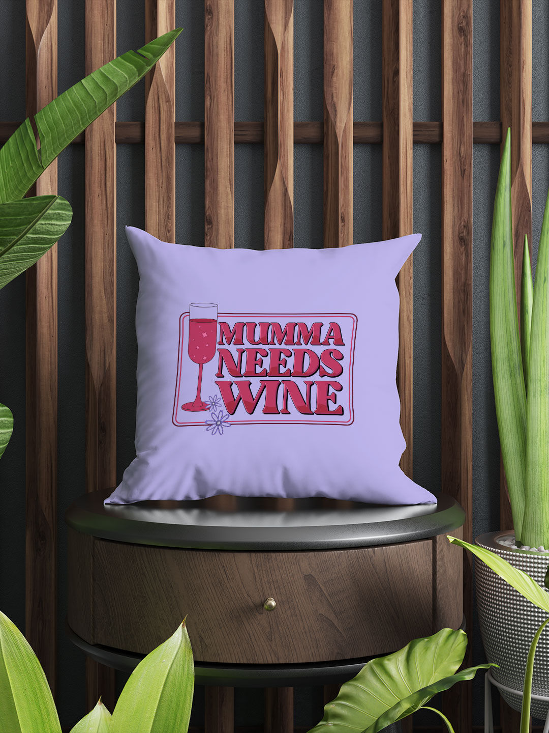 Mum Wine - Sqaure Cushions