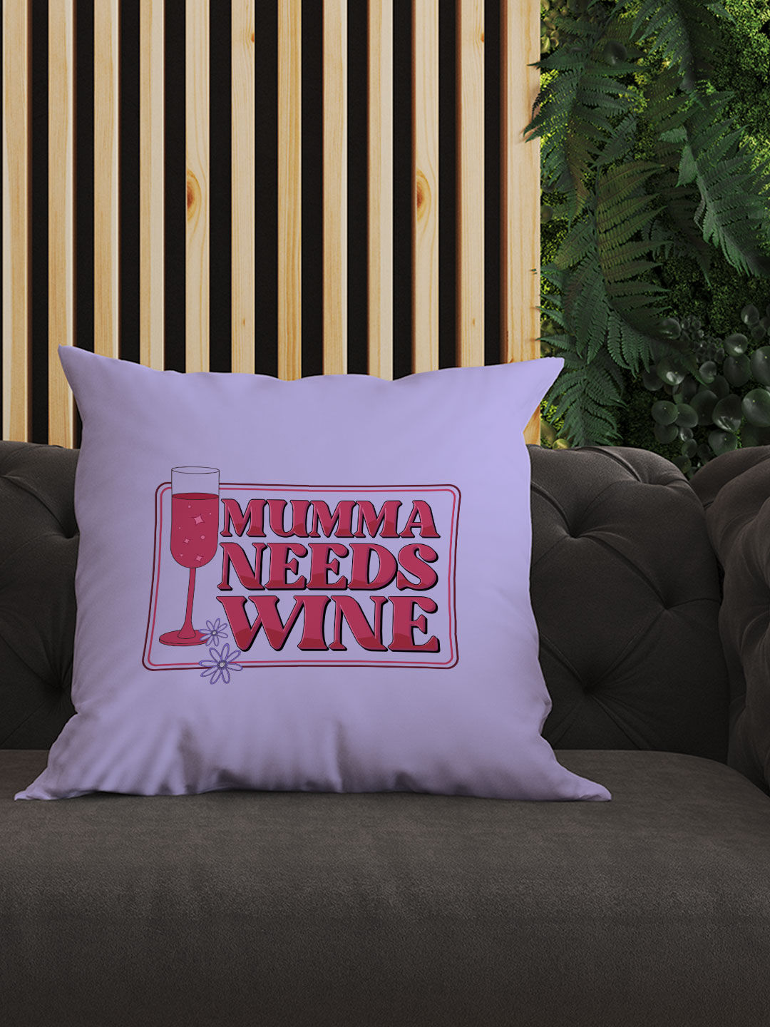 Mum Wine - Sqaure Cushions