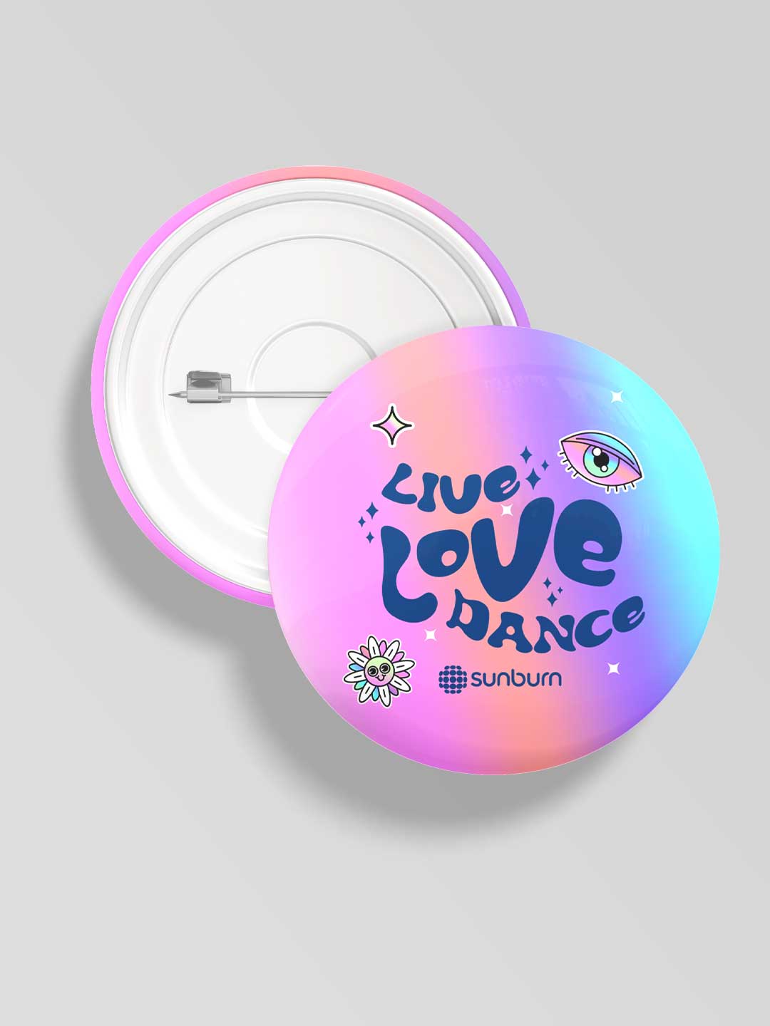 Buy Live Love Dance - Pin Badge Pin Badges Online