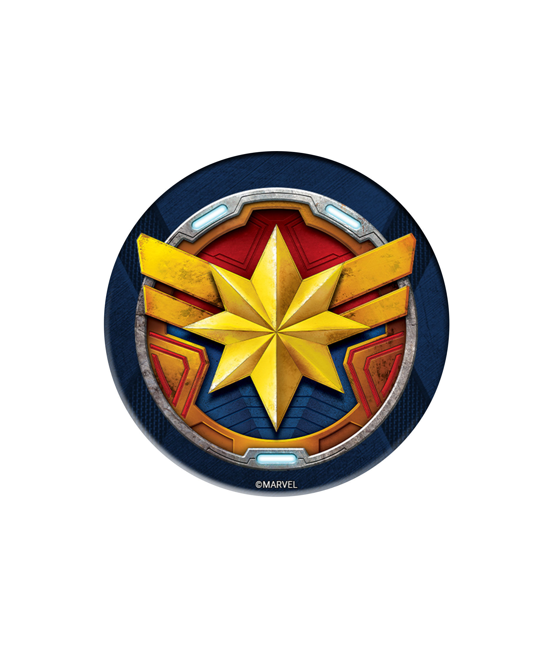 Buy Captain Marvel Armor Badge - Pop Grips Pop Grips Online
