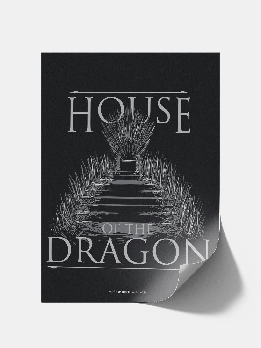 Buy Iron Throne Graphic - Posters Posters Online