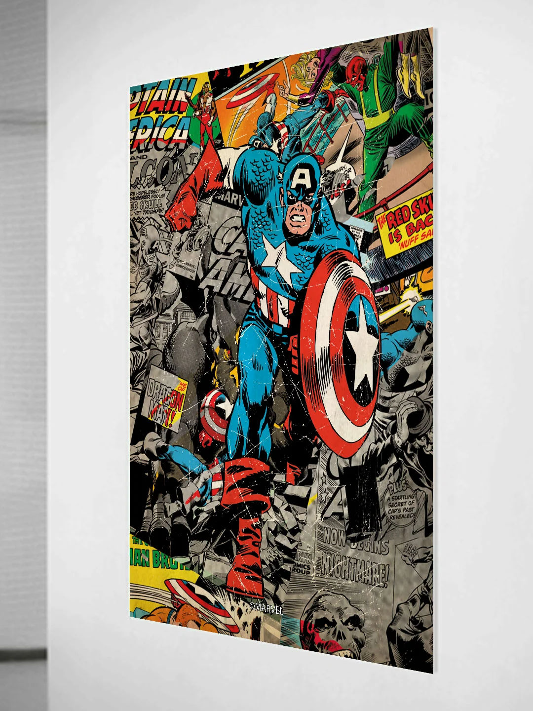 Comic Captain America - Posters