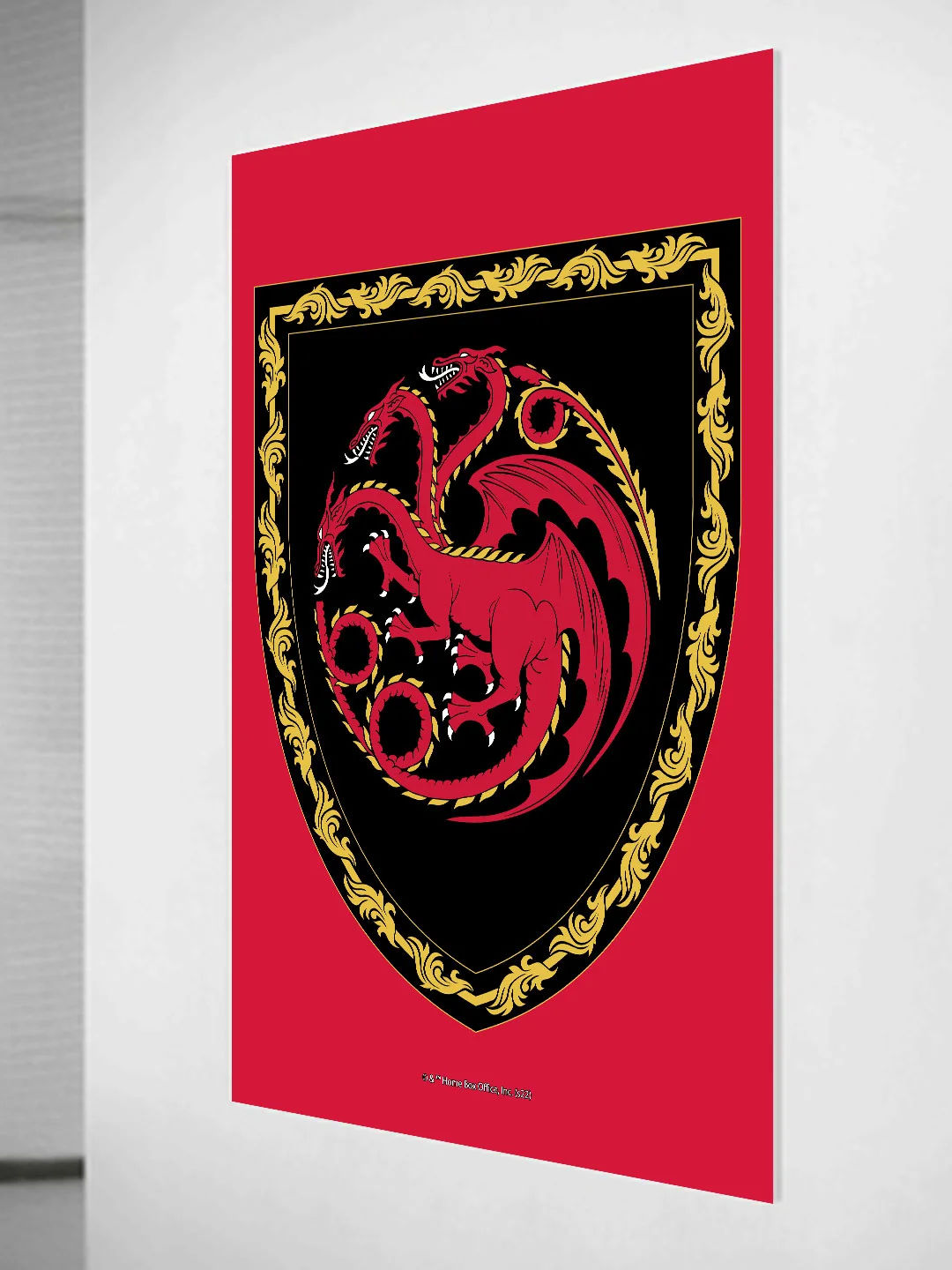 House of Dragon - Dragon in Fire Wall Mural | Buy online at