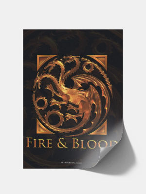 Buy Hod Fire And Blood - Posters Posters Online