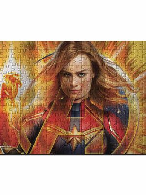 Buy Avenger Army Captain Marvel - Cardboard Puzzles Puzzles Online
