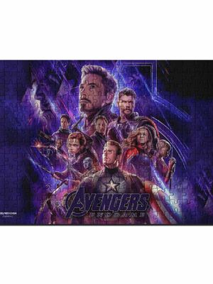 Buy Avengers Endgame Poster - Cardboard Puzzles Puzzles Online