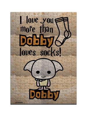 Buy Dobby loves Socks - Cardboard Puzzles Puzzles Online