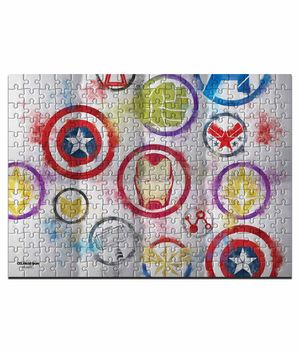 Buy Avengers Icons Graffiti - Cardboard Puzzles Puzzles Online