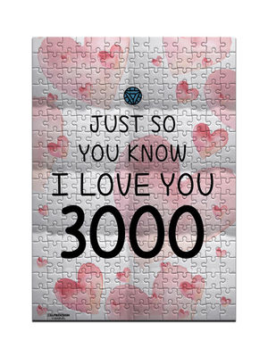 Buy I Love you 3000 - Cardboard Puzzles Puzzles Online