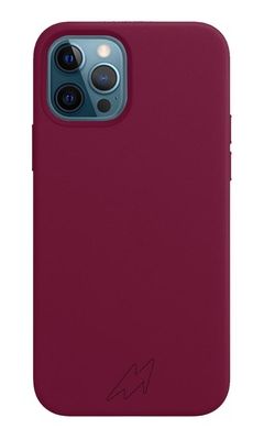Buy Silicone Case Burgundy - Magsafe Silicone Case for iPhone 12 Pro Phone Cases & Covers Online
