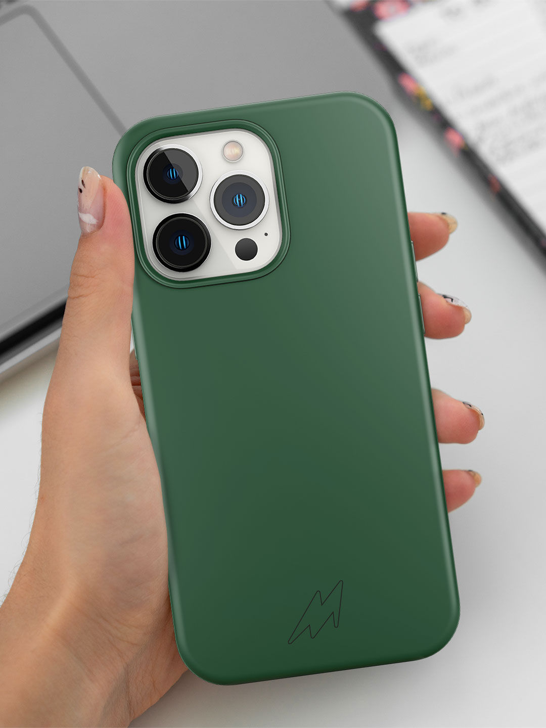 hunter green iphone 13 pro case