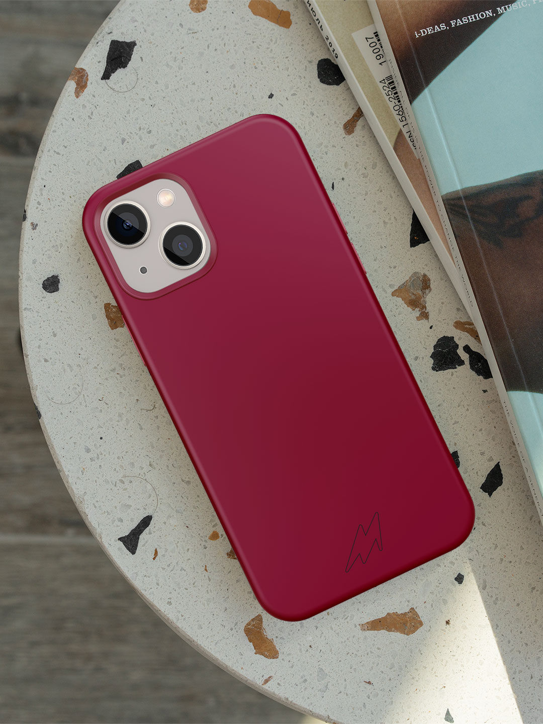 Silicone Case Crimson Red - Silicone Case for iPhone 13