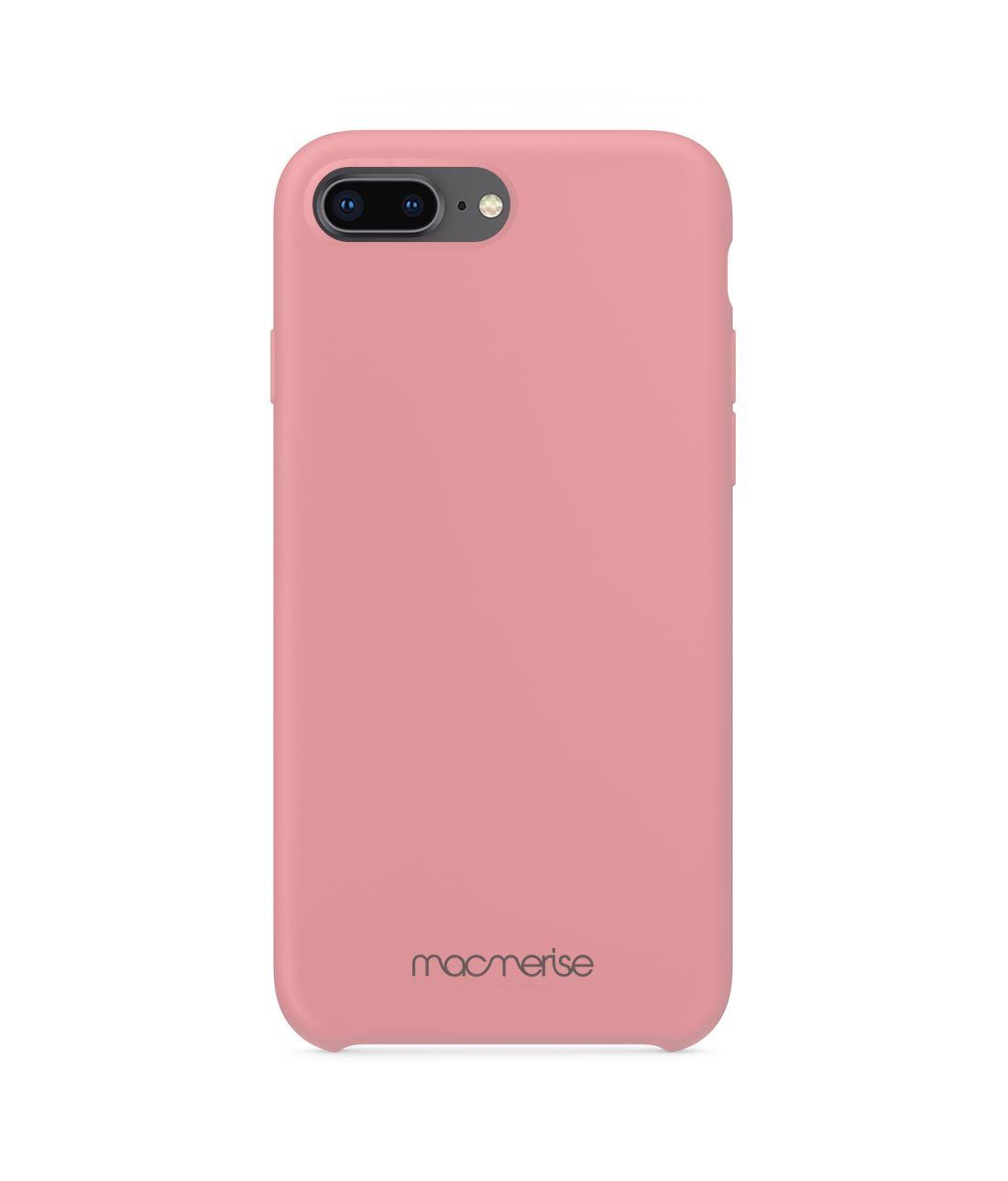 Silicone Phone Case Blush Pink - Silicone Phone Case for iPhone 8 Plus