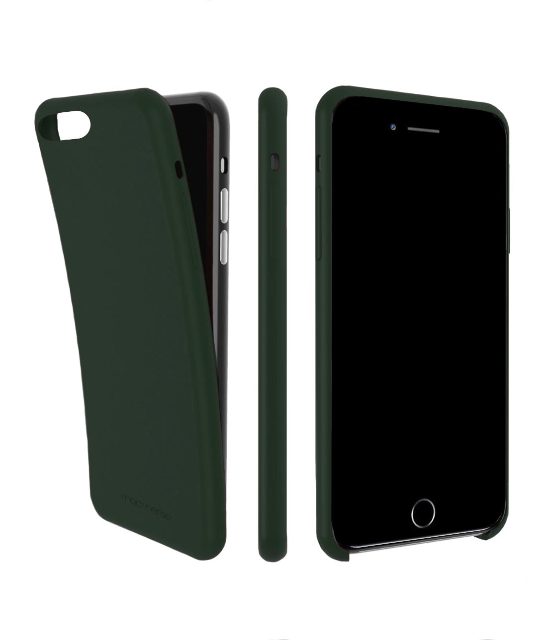 Silicone Phone Case Olive Green - Silicone Phone Case for iPhone 8 Plus