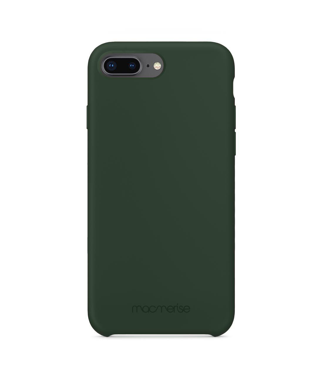 Silicone Phone Case Olive Green - Silicone Phone Case for iPhone 8 Plus