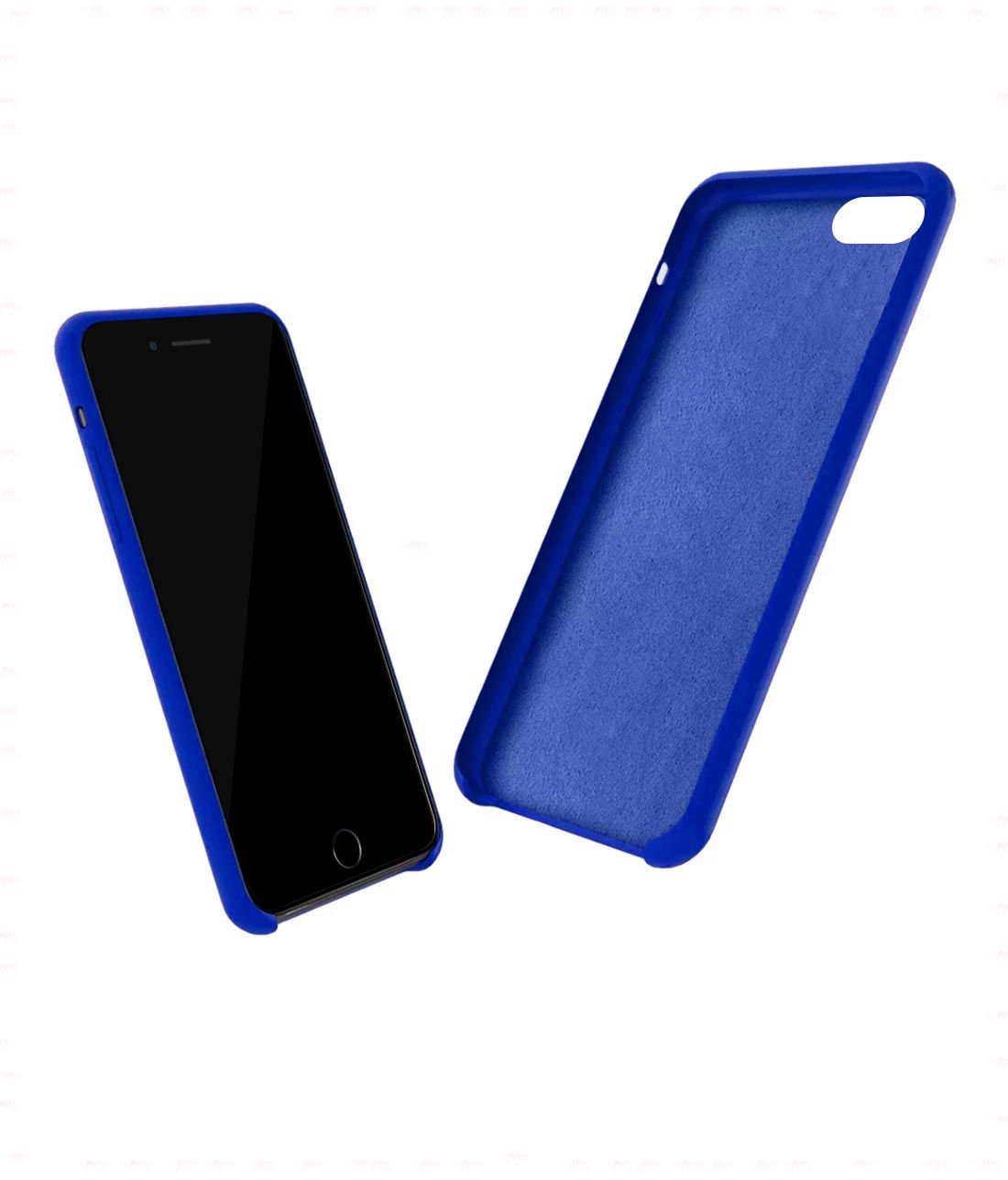 Silicone Phone Case Blue - Silicone Phone Case for iPhone SE (2020)
