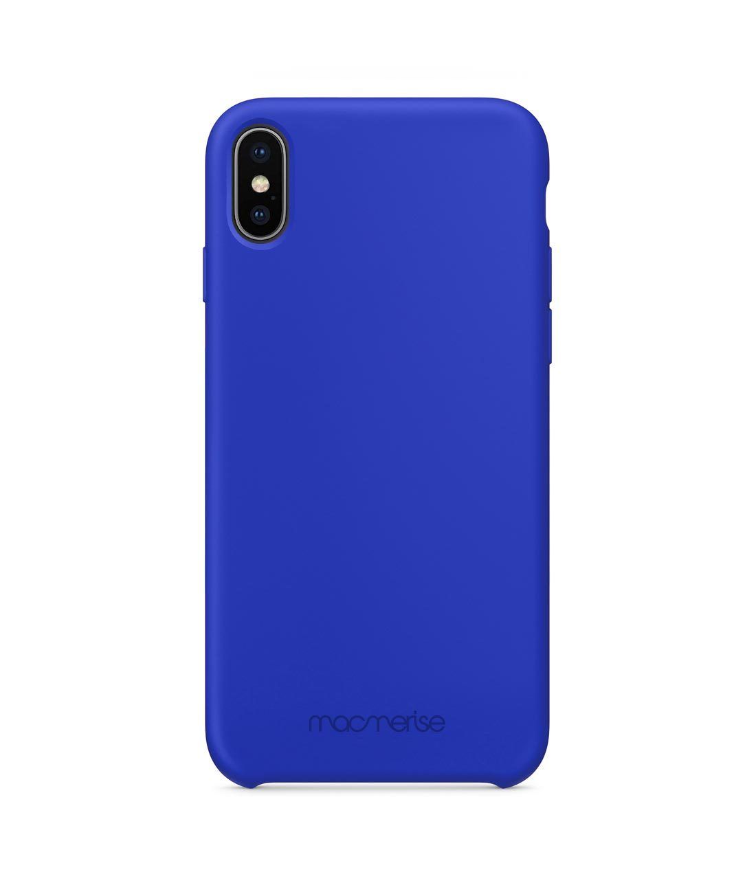 Silicone Phone Case Blue - Silicone Phone Case for iPhone X
