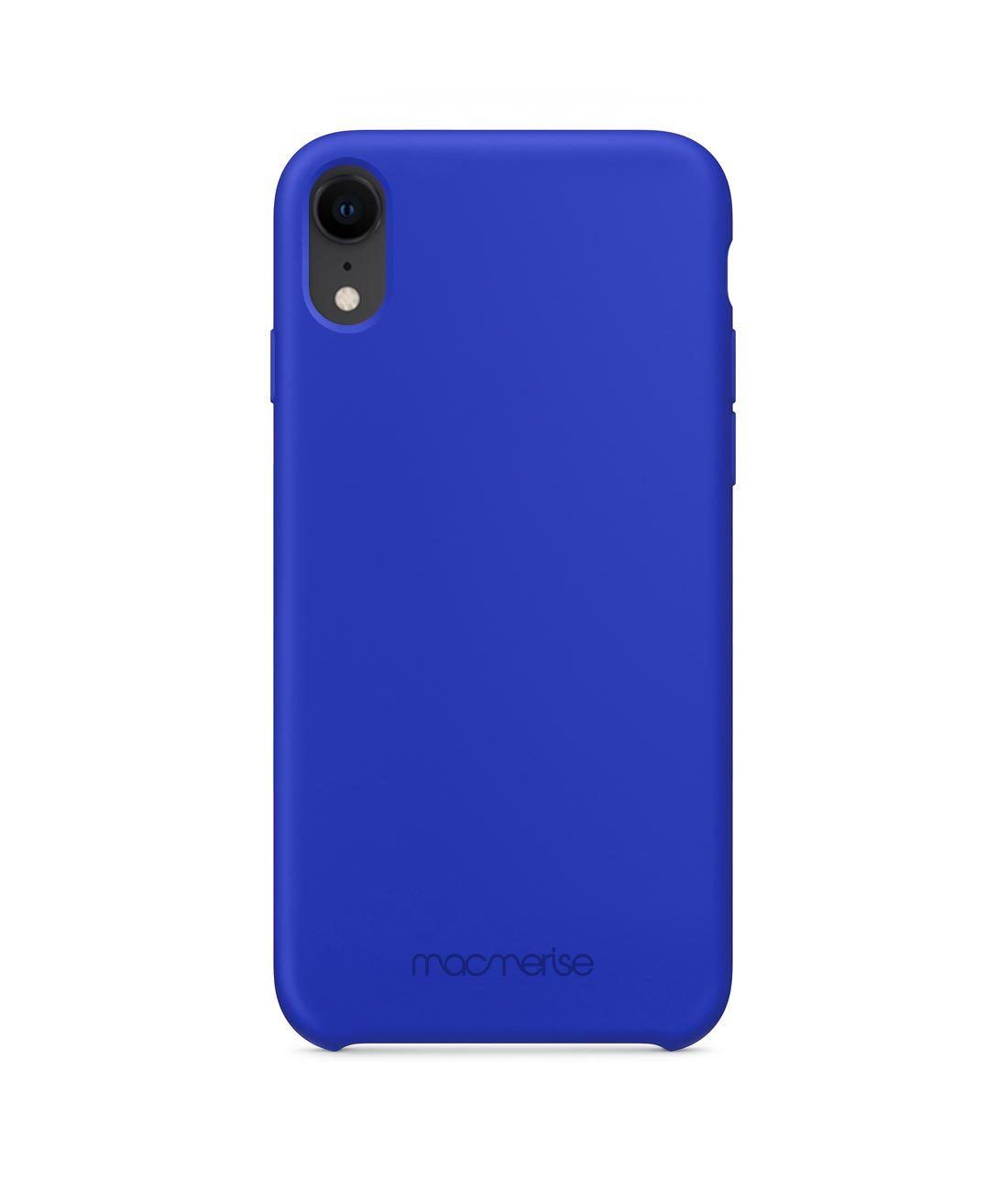 Silicone Phone Case Blue - Silicone Phone Case for iPhone XR
