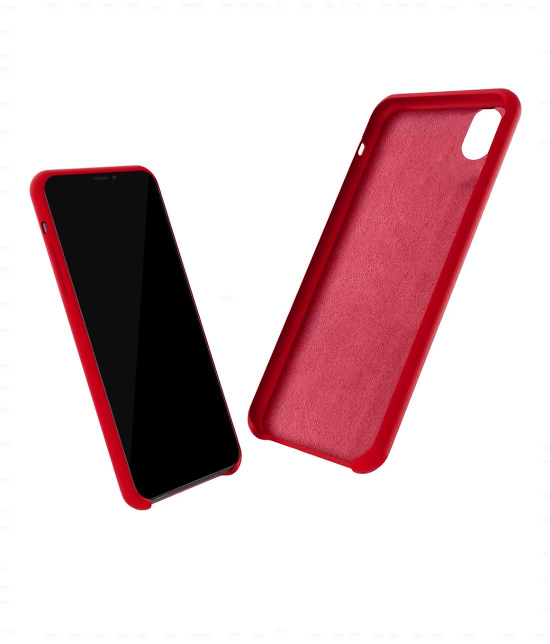 Silicone Phone Case Red - Silicone Phone Case for iPhone XS