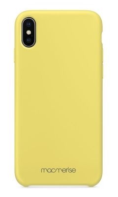 Buy Silicone Phone Case Yellow - Silicone Phone Case for iPhone XS Phone Cases & Covers Online