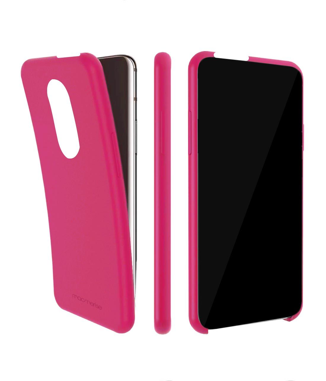 Silicone Phone Case Fuschia Pink - Silicone Phone Case for OnePlus 7 Pro