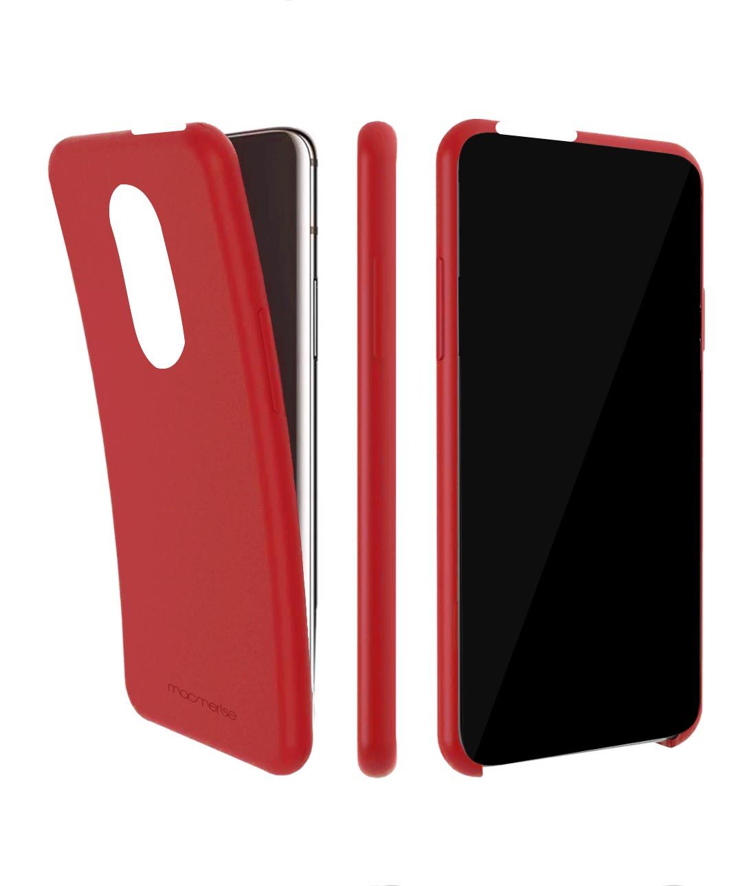 Silicone Phone Case Red - Silicone Phone Case for OnePlus 7 Pro