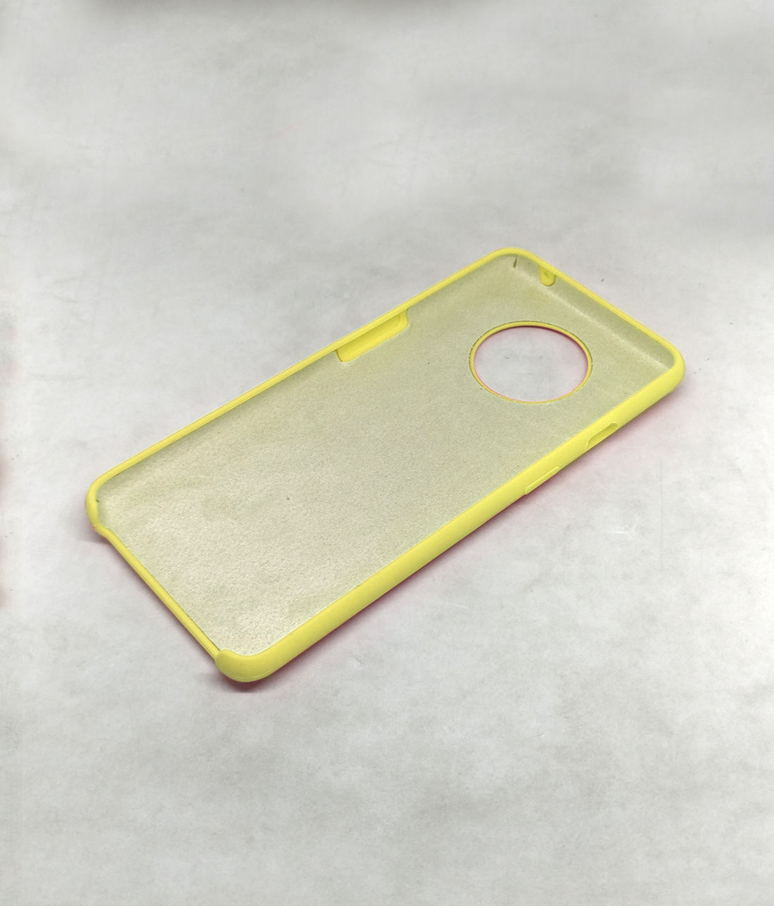 Silicone Phone Case Pineapple Yellow - Silicone Phone Case for OnePlus 7T