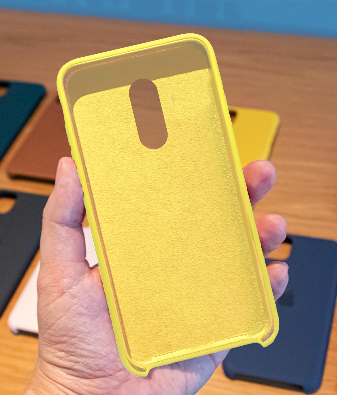 Silicone Phone Case Yellow - Silicone Phone Case for OnePlus 7