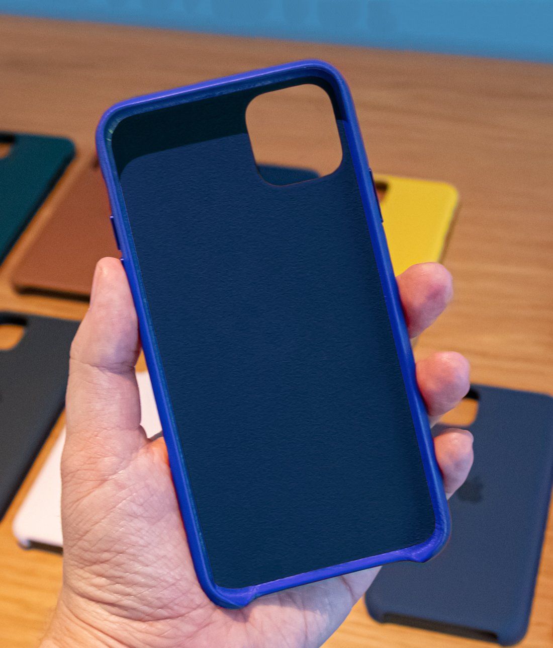 Silicone Phone Case Blue - Silicone Phone Case for iPhone 11 Pro