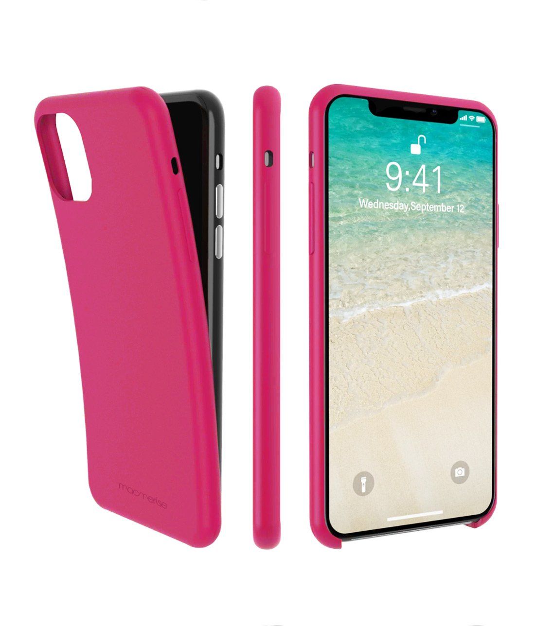 Silicone Phone Case Fuschia Pink - Silicone Phone Case for iPhone 11