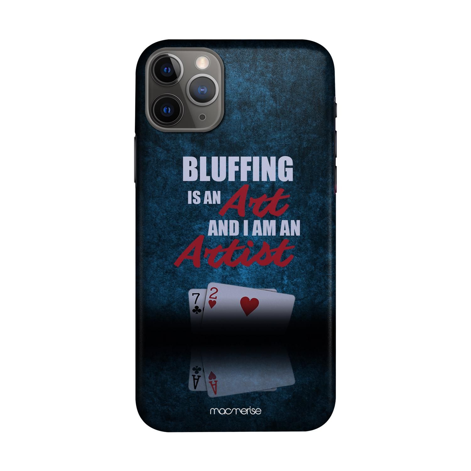 Buy Art of Bluffing - Sleek Phone Case for iPhone 11 Pro Max Online