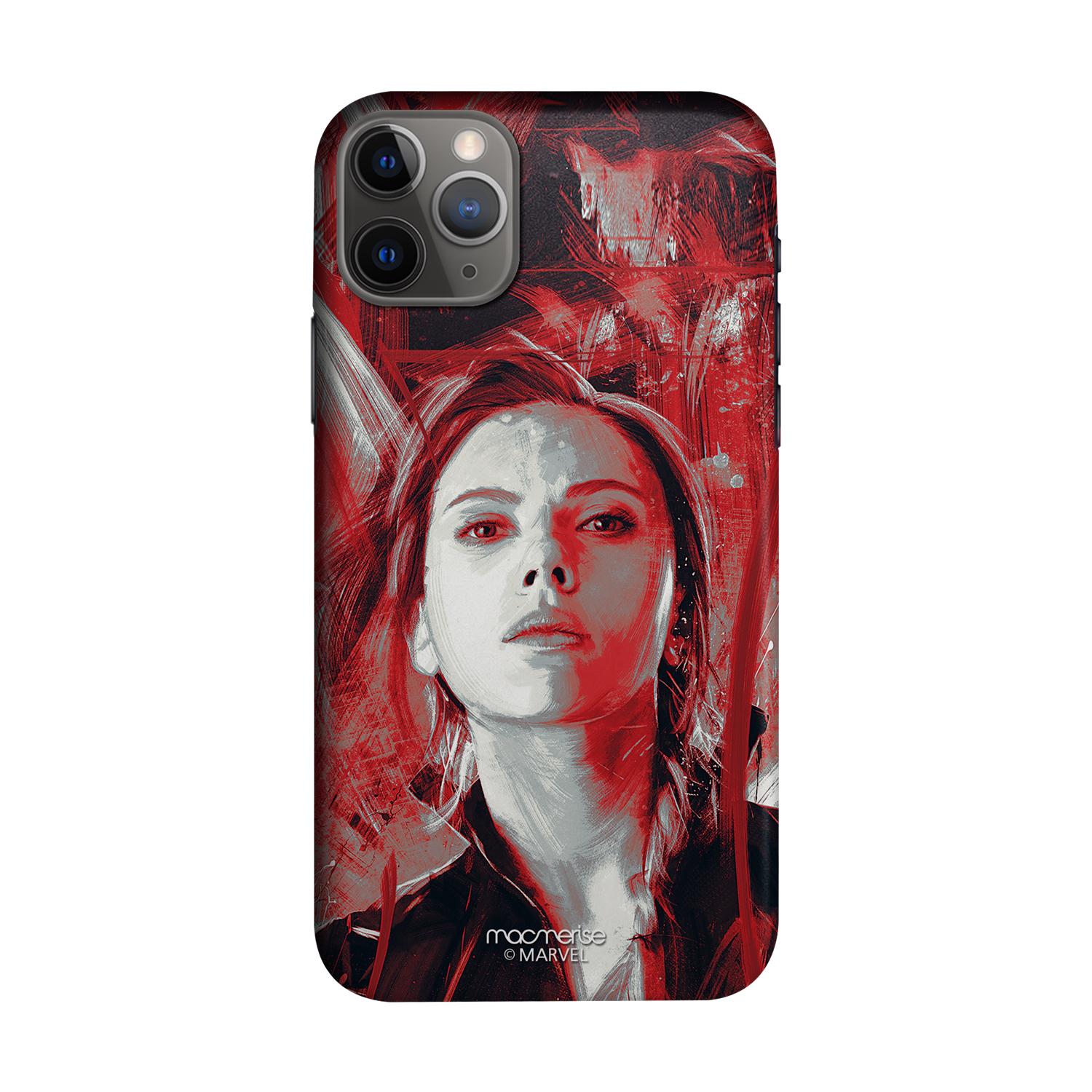 Buy Charcoal Art Black Widow - Sleek Phone Case for iPhone 11 Pro Max Online