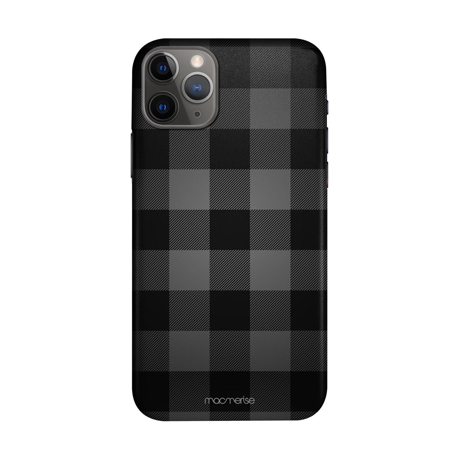Buy Checkmate Black - Sleek Phone Case for iPhone 11 Pro Max Online