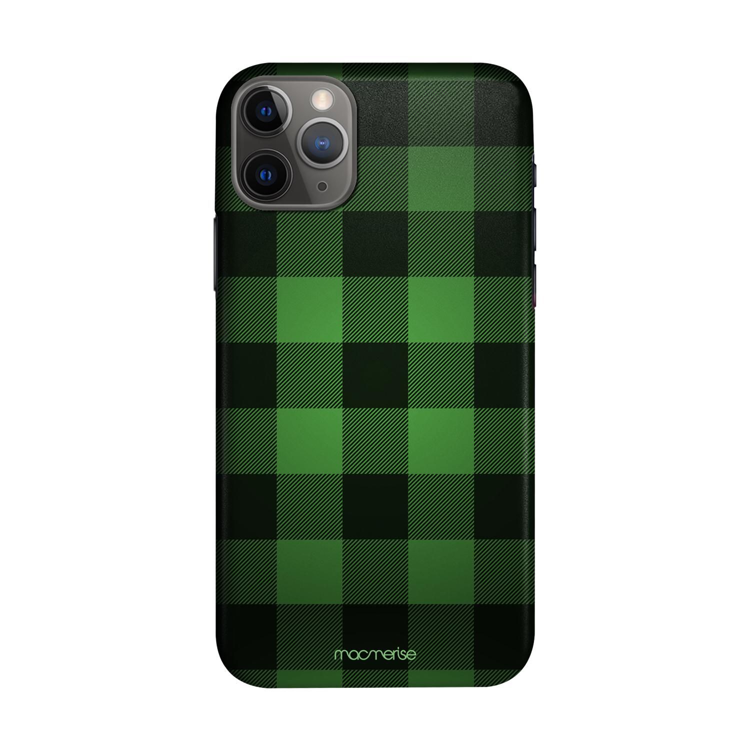 Buy Checkmate Green - Sleek Phone Case for iPhone 11 Pro Max Online