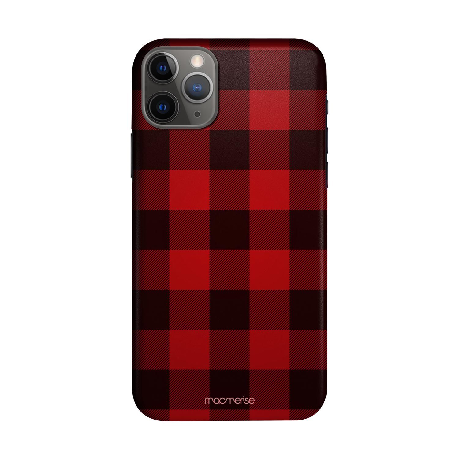 Buy Checkmate Red - Sleek Phone Case for iPhone 11 Pro Max Online