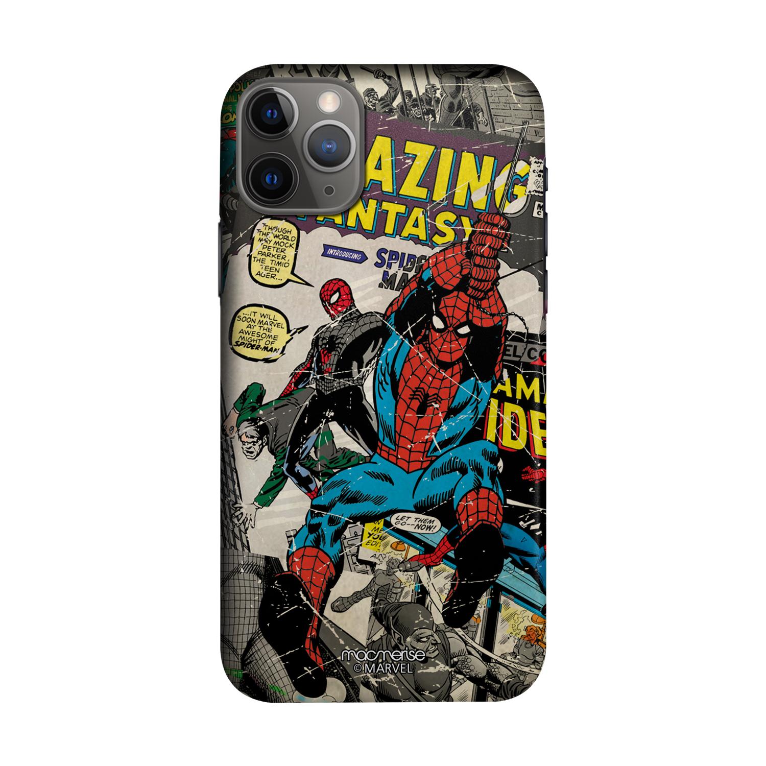 Comic Spidey - Sleek Phone Case for iPhone 11 Pro Max