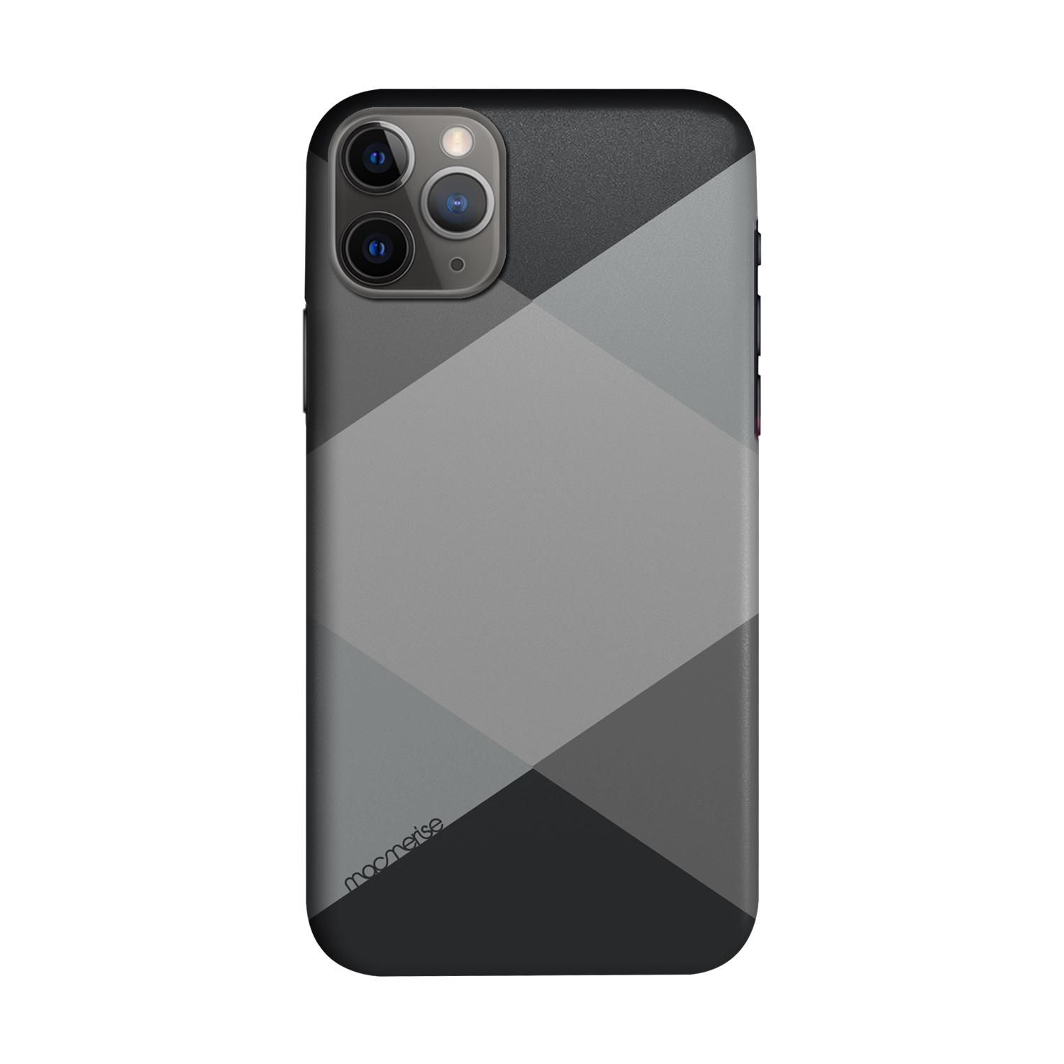Buy Criss Cross Grey - Sleek Phone Case for iPhone 11 Pro Max Online