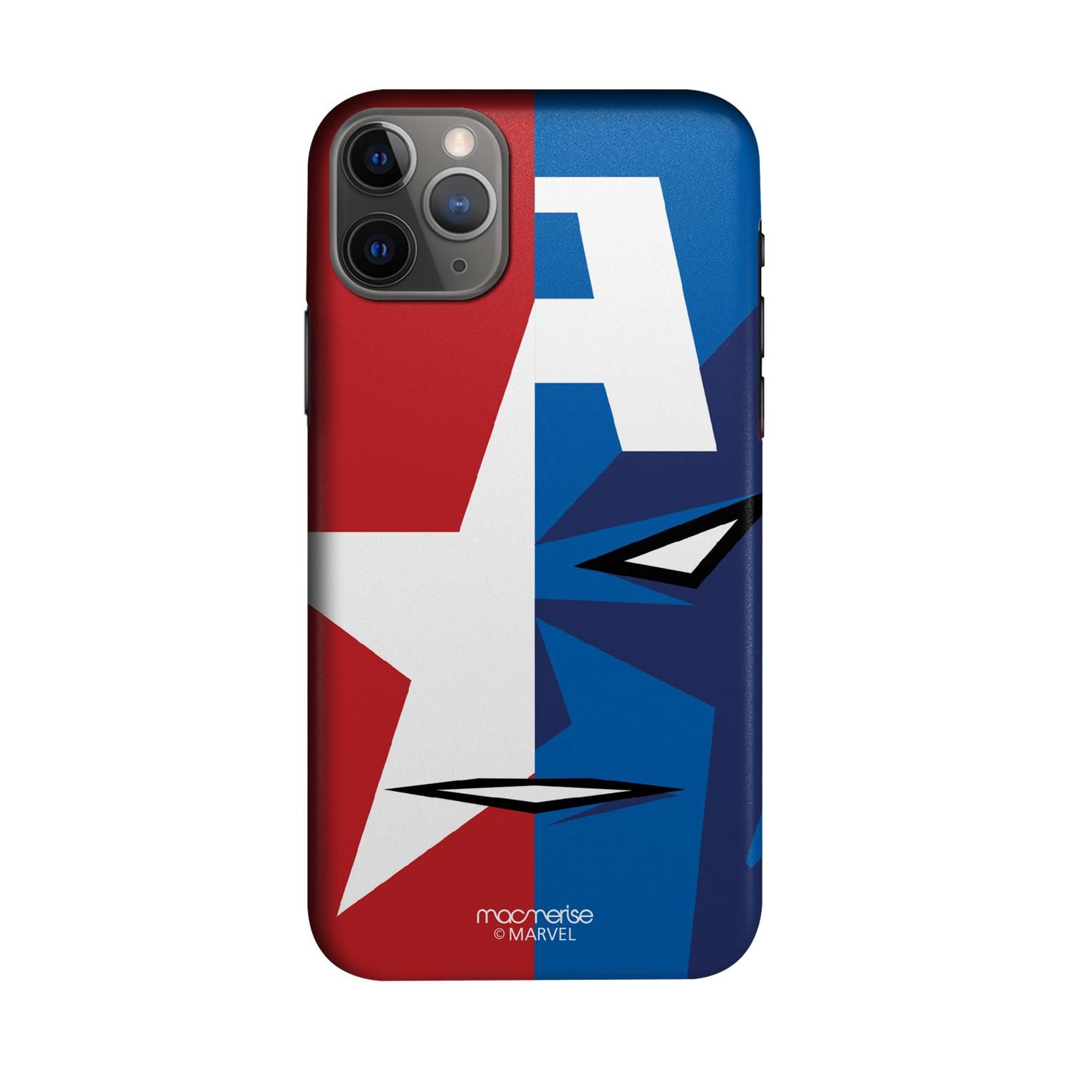 Buy Face Focus Captain America - Sleek Phone Case for iPhone 11 Pro Max Online