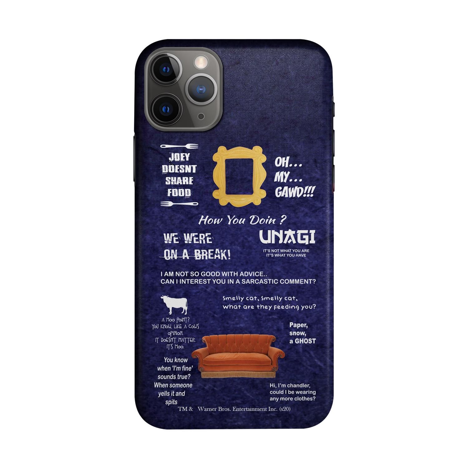 Buy Friends Essentials - Sleek Phone Case for iPhone 11 Pro Max Online