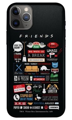 Buy Friends Infographic - Sleek Phone Case for iPhone 11 Pro Max Phone Cases & Covers Online