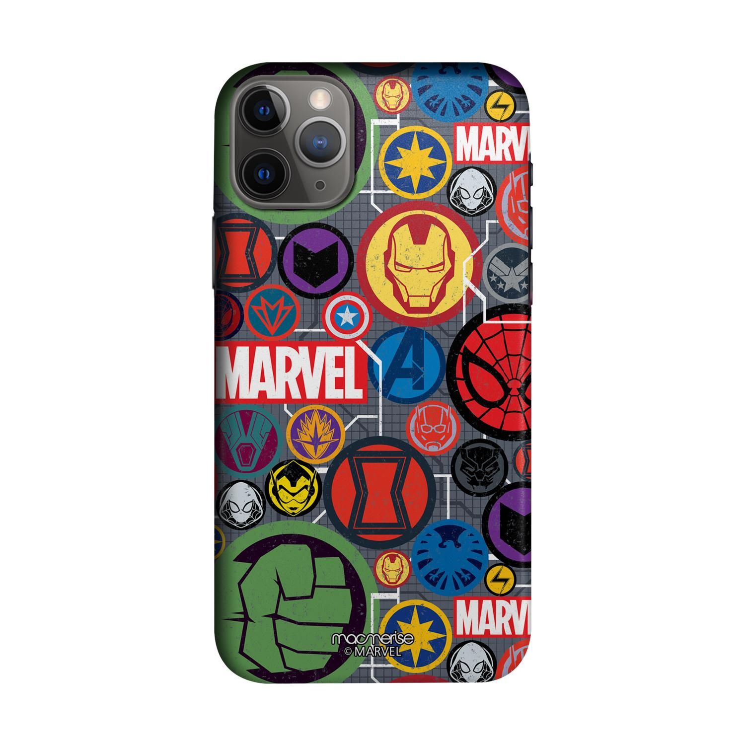 Buy Marvel Iconic Mashup - Sleek Phone Case for iPhone 11 Pro Max Online