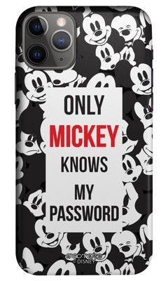 Buy Mickey my Password - Sleek Phone Case for iPhone 11 Pro Max Phone Cases & Covers Online