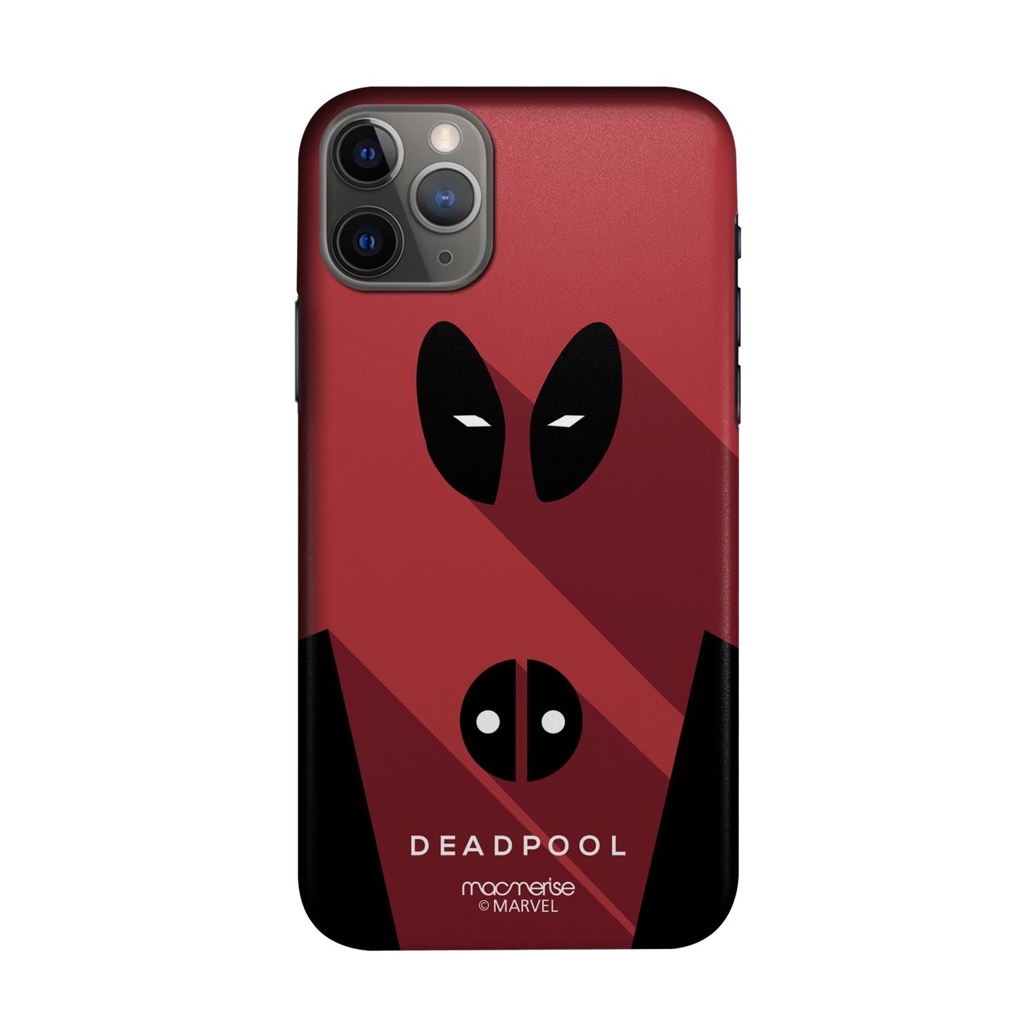 Buy Minimalistic Deadpool - Sleek Phone Case for iPhone 11 Pro Max Online