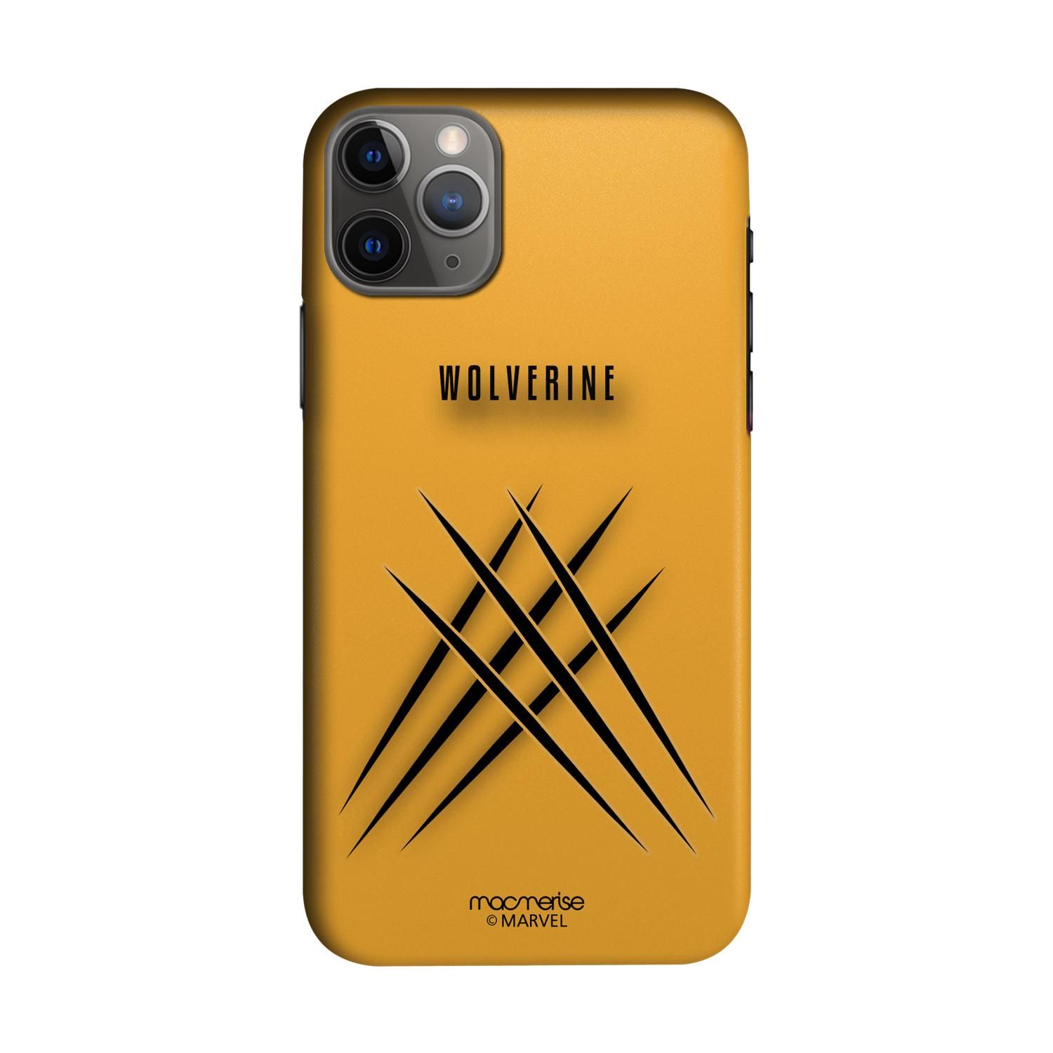 Buy Minimalistic Wolverine - Sleek Phone Case for iPhone 11 Pro Max Online