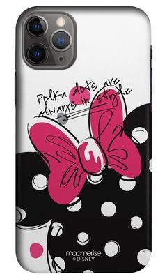 Buy Polka Minnie - Sleek Phone Case for iPhone 11 Pro Max Phone Cases & Covers Online